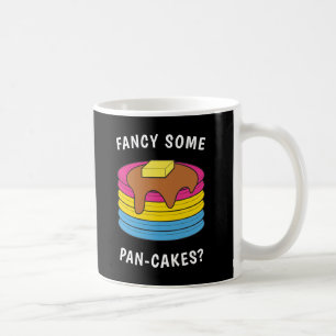 Fancy Some Pan-cakes Funny LGBTQ Pansexual Pride Coffee Mug
