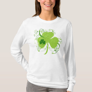 Fancy St Patricks Day Shamrock T-Shirt