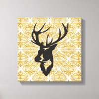 Fancy Stag Silhouette
