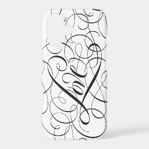 Fancy Swirly Flourished Love Calligraphy Lettering