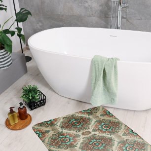 Fancy Traditional Bath Mat