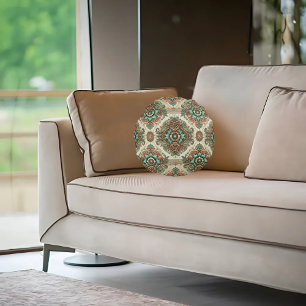 Fancy Traditional Round Cushion