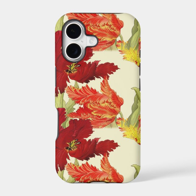Fancy Tulips Phone Case (Back)