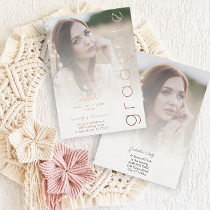 Fancy Vellum Overlay Effect 2 Photos Graduate