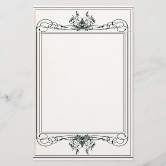 Fancy Victorian Stationery