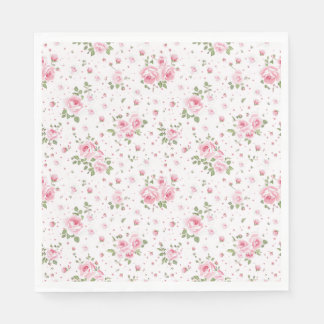 Fancy Vintage Floral Napkins