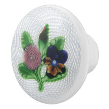 Fancy Vintage Floral Pink Violet