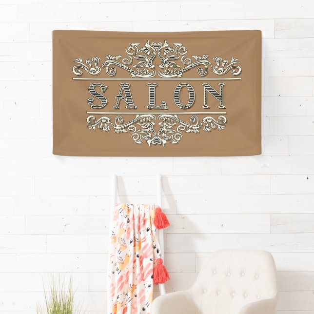Fancy Vintage Salon Banner (Insitu)
