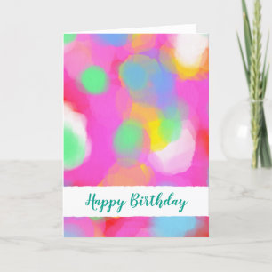 Fancy Watercolors Birthday cards