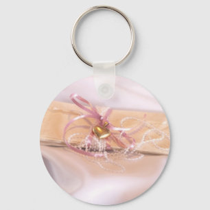 Fancy Wedding Invitation Key Ring
