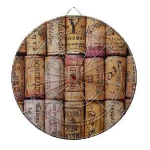 Fancy Wine Corks Dartboard