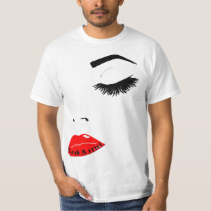 Fancy Women's Makeup-Lash Extensions Artist Print T-Shirt