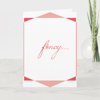 Fancy You Holiday Card