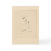 Fandango 1923 Dance Sketch - Blank