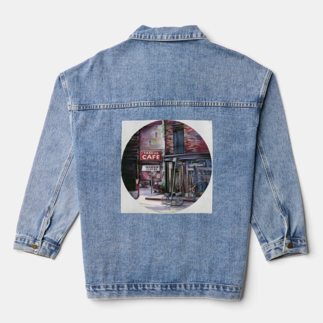 Fanelli Charm Denim Jacket (Back)