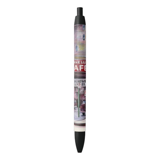 Fanelli Charm, New York City Black Ink Pen (Front Vertical)
