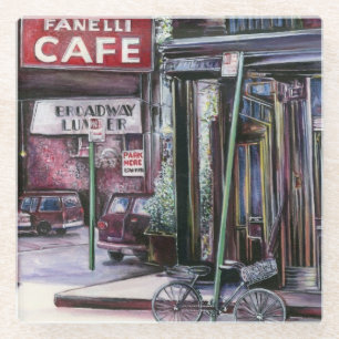 Fanelli Charm, New York City Glass Coaster