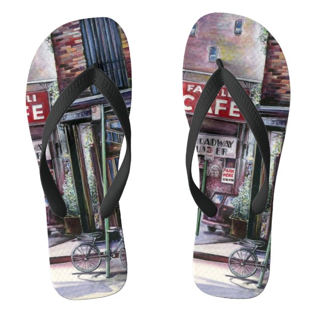 Fanelli Charm, New York City Jandals (Footbed)