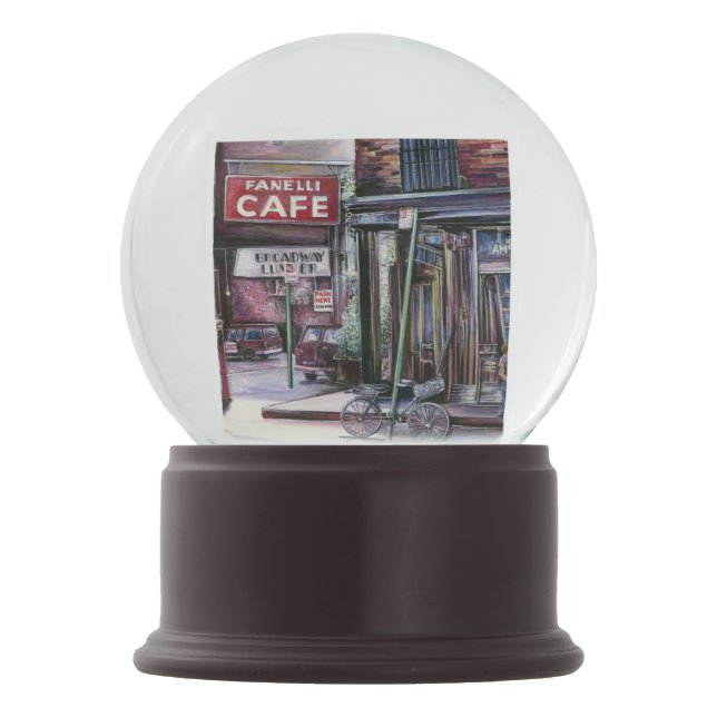Fanelli Charm, New York City Snow Globe (Back)