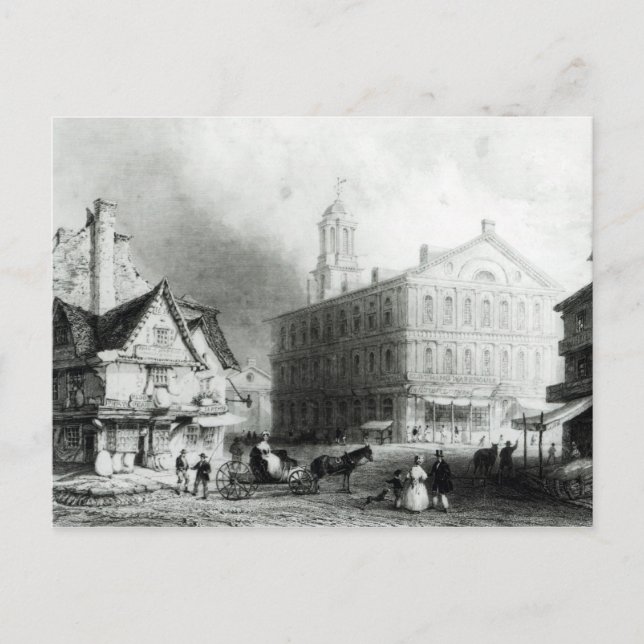Faneuiel Hall, Boston Postcard (Front)