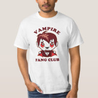 Fang Club | Funny Pun And Cute Vampire