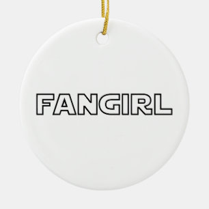 FANGIRL CERAMIC TREE DECORATION
