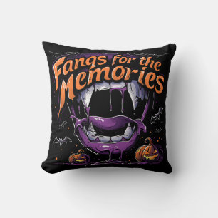 Fangs for the Memories ExDesigner Halloween Cushion