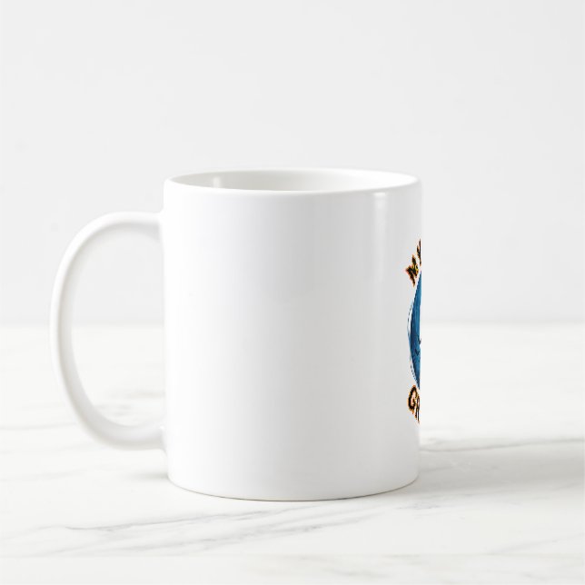 Fangs Growing Halloween Black Cat Blue Moon Bats_1 Coffee Mug (Left)