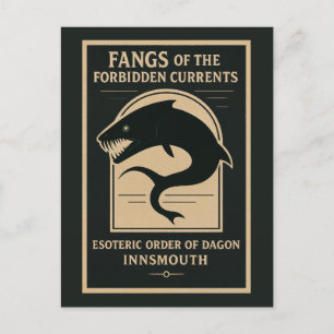Fangs of the Forbidden Currents - Esoteric Order o Holiday Postcard
