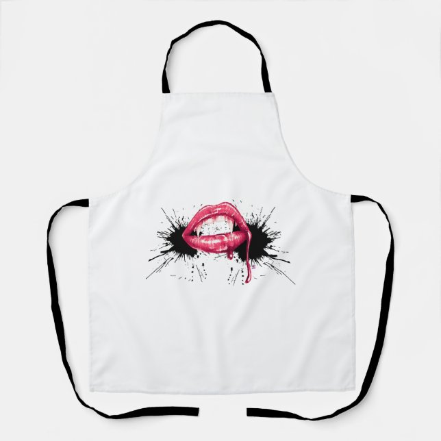 Fangs Splash  Apron (Front)