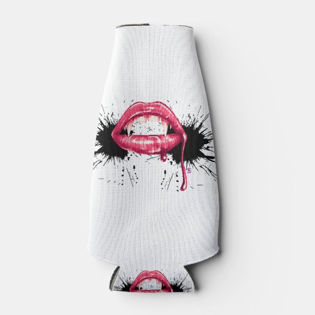 Fangs Splash  Bottle Cooler (Front)