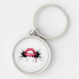 Fangs Splash  Key Ring