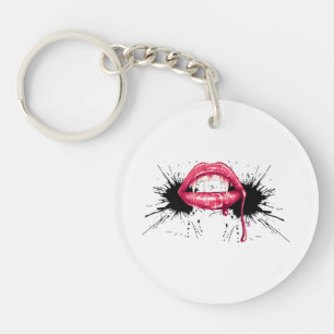 Fangs Splash  Key Ring