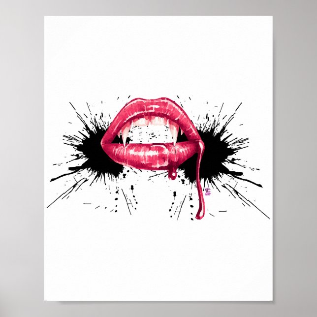 Fangs Splash  Poster (Front)