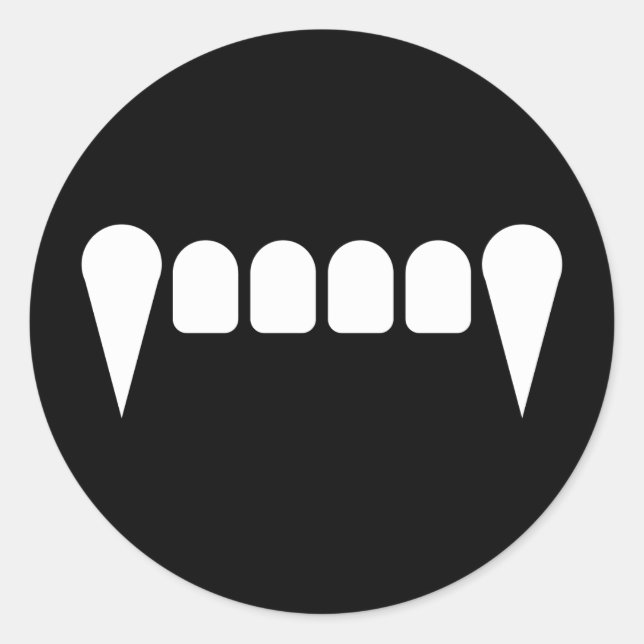 Fangs Sticker (Front)