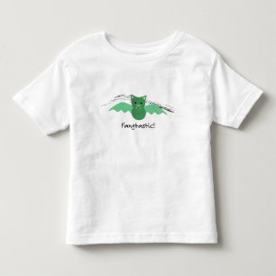 Fangtastic Green Bat Toddler T-Shirt