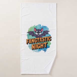 Fangtastic Night Bath Towel