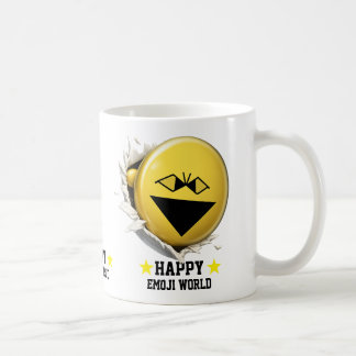 Fangy Emoji Classic White Mug | Funny 3D Character