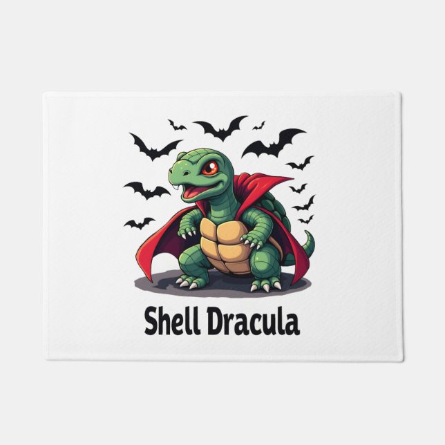 Fangy Turtle Doormat (Front)