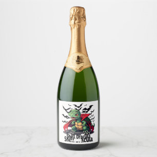 Fangy Turtle Sparkling Wine Label