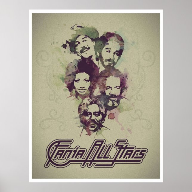 Fania All Stars Premium HQ Poster (Front)