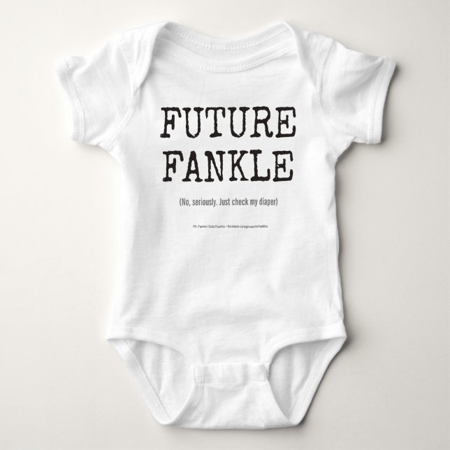 Fankles Baby Bodysuit (Front)
