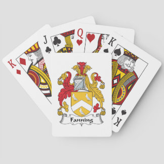Fanning Family Crest Playing Cards