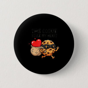 Fanny Cookie Day National Chocolate Chip Designer  6 Cm Round Badge