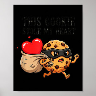 Fanny Cookie Day National Chocolate Chip Designer  Poster