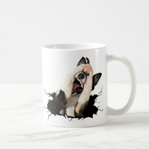 Fanny dog face coffee mug