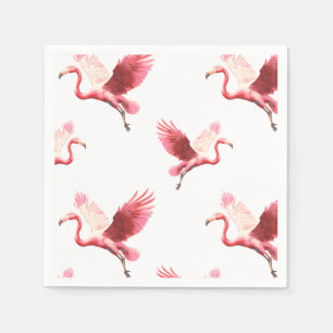 Fanny Flamingo cocktail napkins