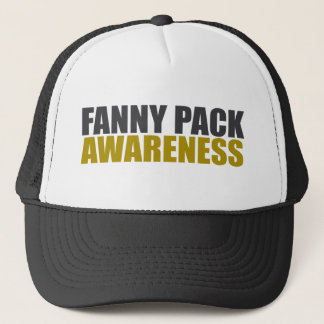 fanny pack awareness trucker hat