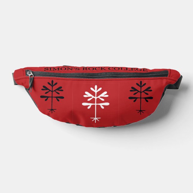Fanny Pack in Red with Black and White SR Saplings (Lay Down)