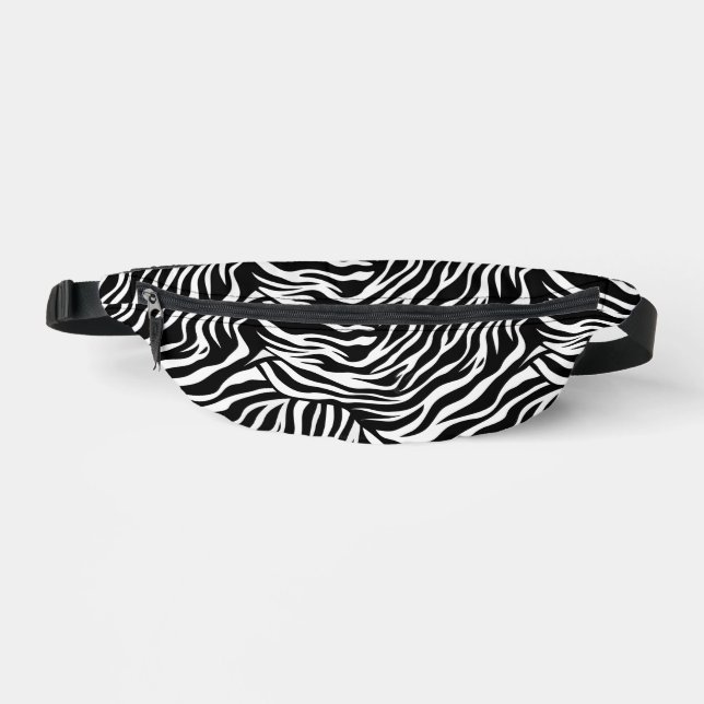 Fanny Pack Zebra Print (Front)